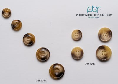 POLYESTER BUTTONS
